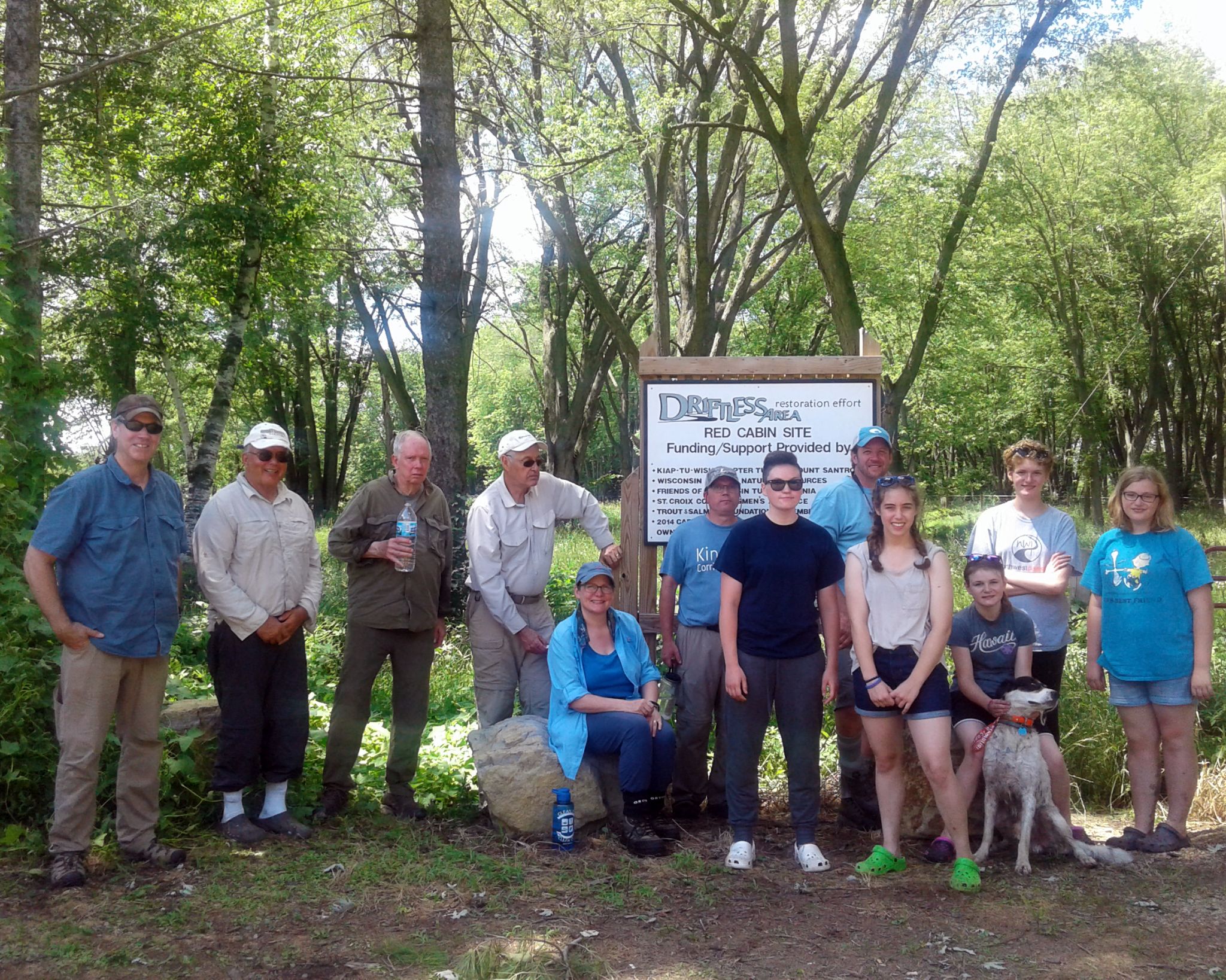 Maple Makes the Kinni River their Studio through Partnership with Kinni River Land Trust